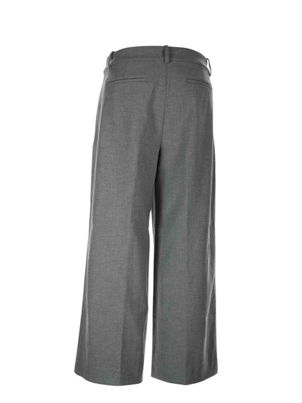 J. Crew Sydney Wide Leg Pant in Four Season Stretch Size 12 Gray Workwear NWT - Picture 2 of 8